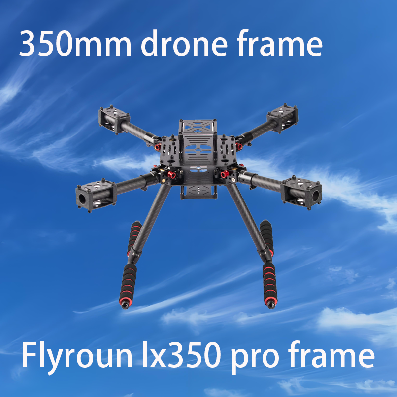 Drone Gimbal For Mirrorless - Drone Flyroun LX350 PRO 350mm con