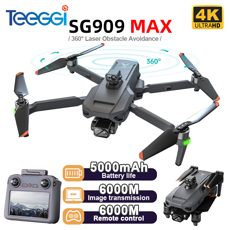 Drone Gimbal 3 Axis - Drone Teeggi SG909 MAX GPS con