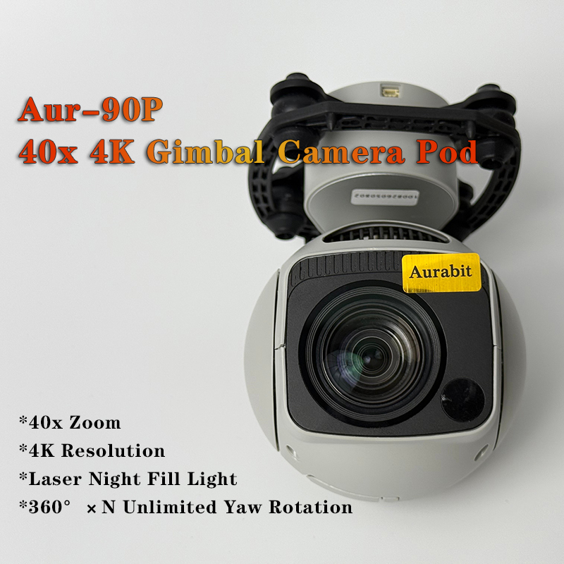 Drone Gimbal 3 Axis - Telecamera Sferica 4K con Zoom Ibrido