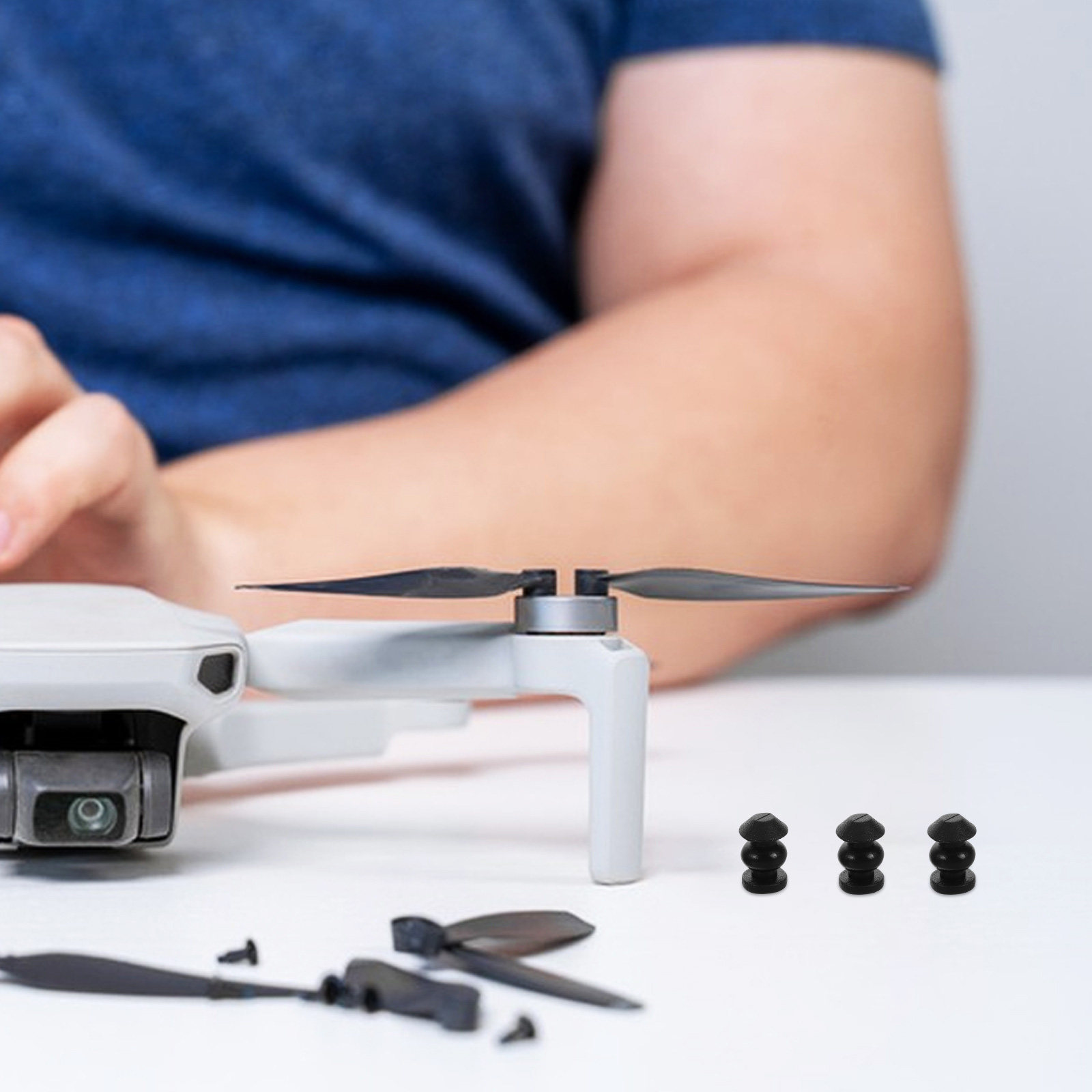10 Pezzi Ammortizzatori in Sil - Drone Gimbal Dampener recensione e prezzo