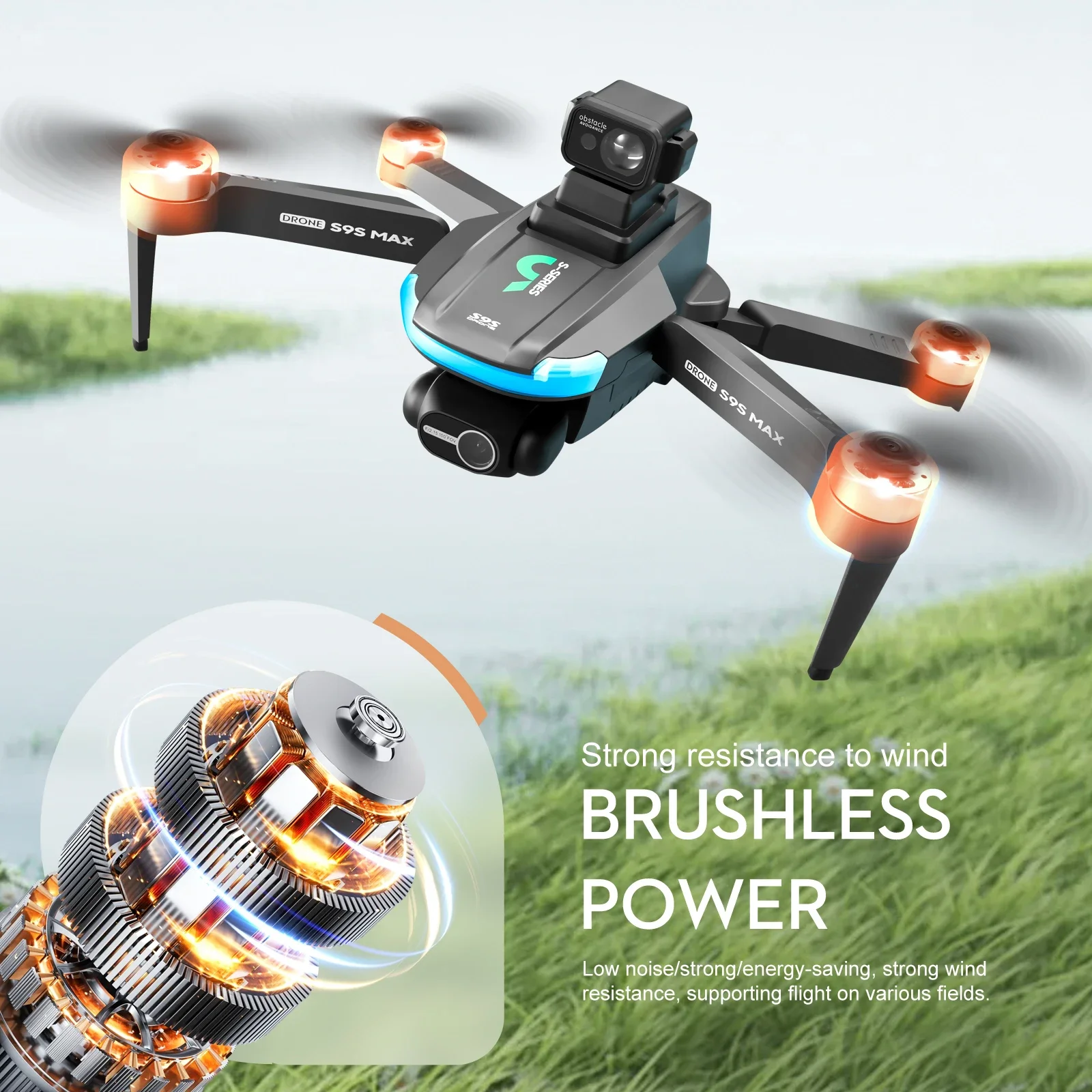 NUOVO S9S MAX MINI Drone 4K 2  - Drone Gimbal Case recensione e prezzo