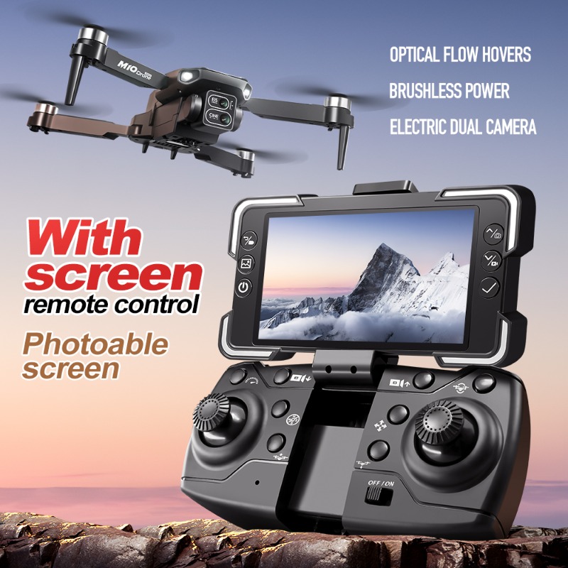 Drone con Telecamera M10, Tele - Drone Gimbal Brushless recensione e prezzo